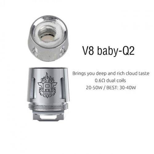 TFV8 BABY COIL-Q2 0.6 OHM