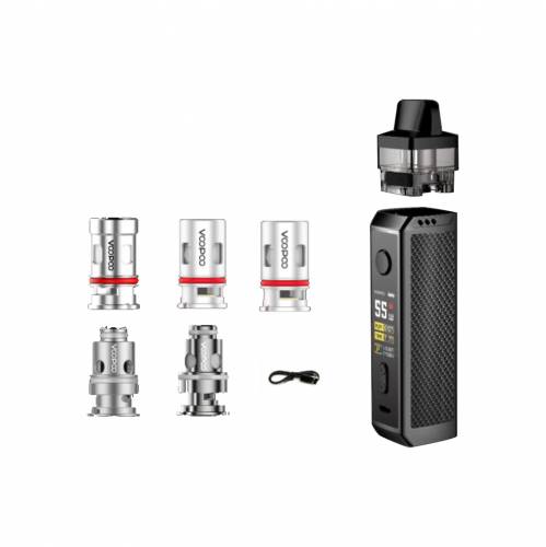 Voopoo Vinci X Pod Vape Kit - 5 Complimentary PNP Coils Limited Edition - CARBON