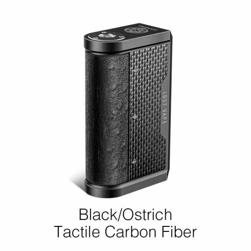 Lost Vape Centaurus DNA250C Mod Black/Ostrich-Tactile Carbon Fiber