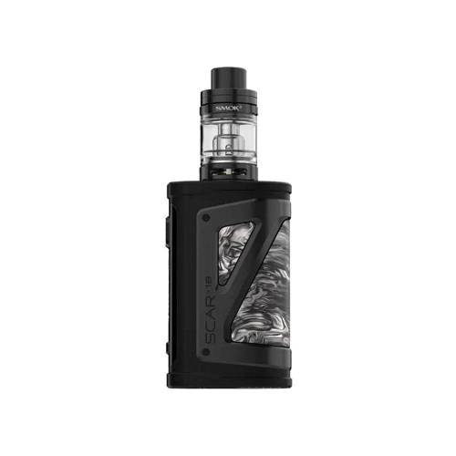 Smok Scar 18 Kit Fluid Black White