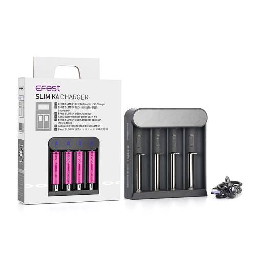 Efest Slim K4 Charger