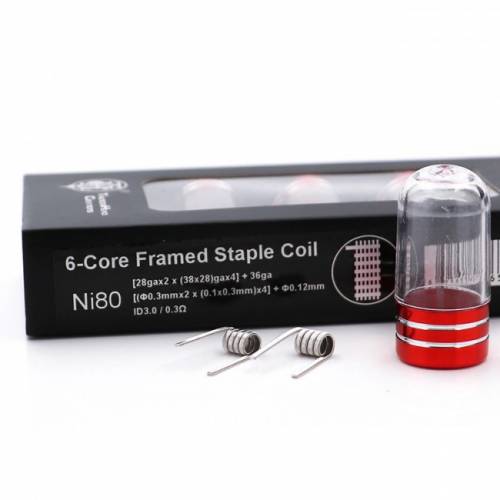 Thunderhead 6 Core Framed Staple Coil 0.3 Ohm