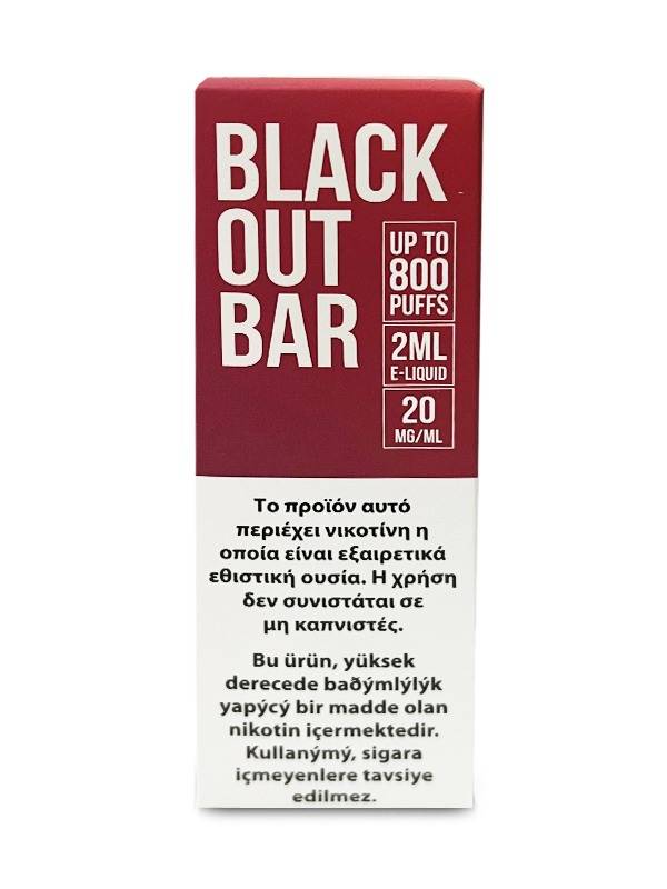 BLACKOUT BAR - Berry Mixer 20MG 2ML