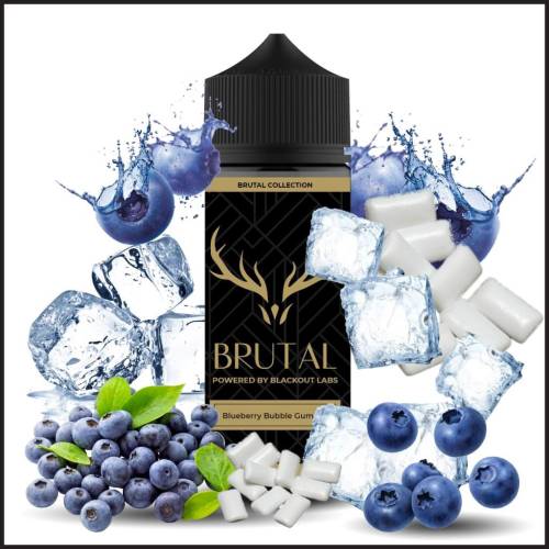 BRUTAL - Blueberry Bubble Gum Ice 120ML 