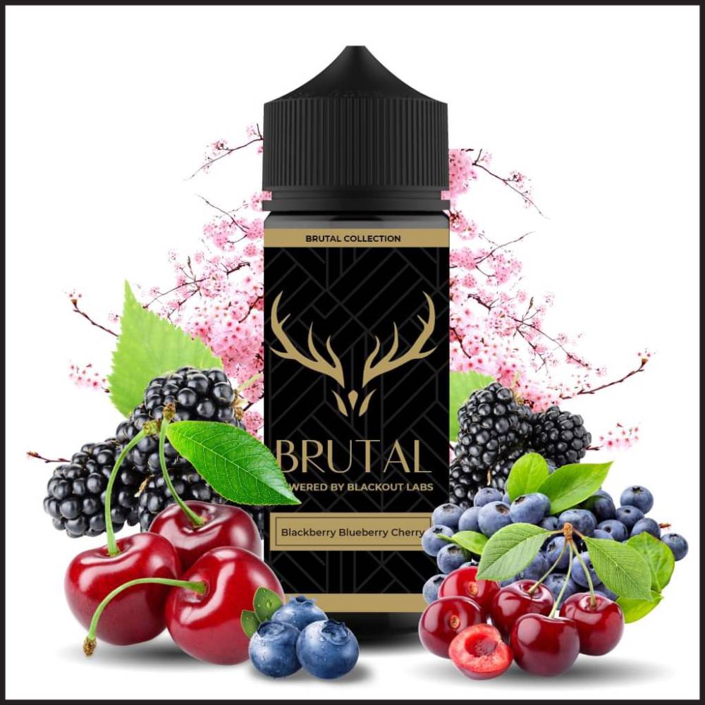 BRUTAL - Blackberry Blueberry Cherry 120ML 