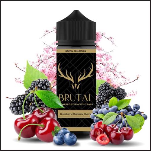 BRUTAL - Blackberry Blueberry Cherry 120ML 