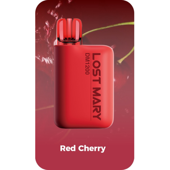 LOST MARY DM1200 RED CHERRY